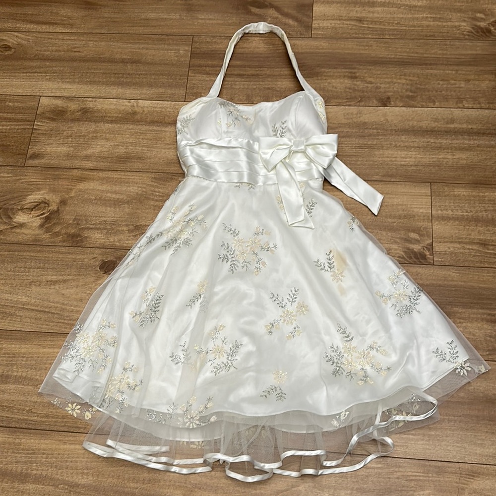 White dress